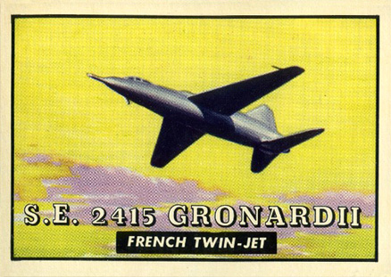 1952 Topps Wings SE 2415 Gronard II #130 Non-Sports Card