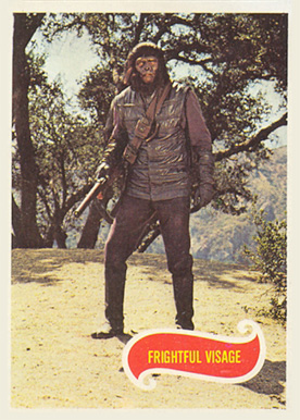 1975 Topps Planet of the Apes Frightful visage #65 Non-Sports Card