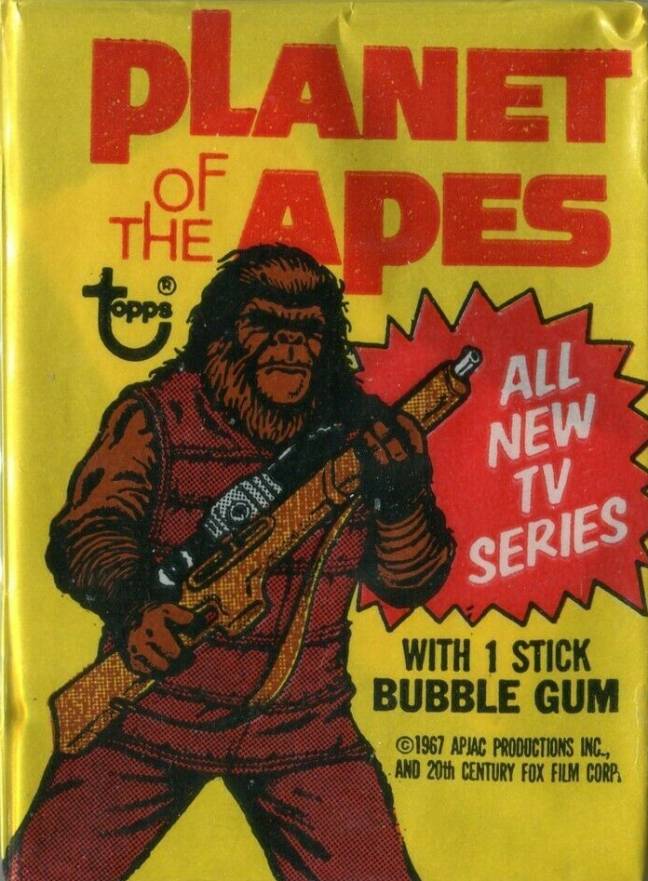 1975 Topps Planet of the Apes Wax Pack #WP Non-Sports Card