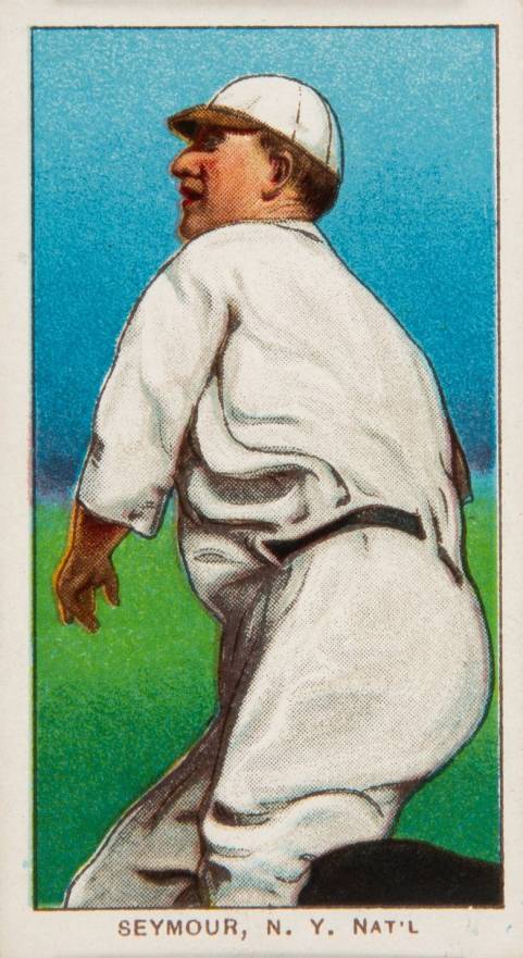 1909 White Borders Hindu-Red Seymour, N.Y. Nat'L #436 Baseball Card
