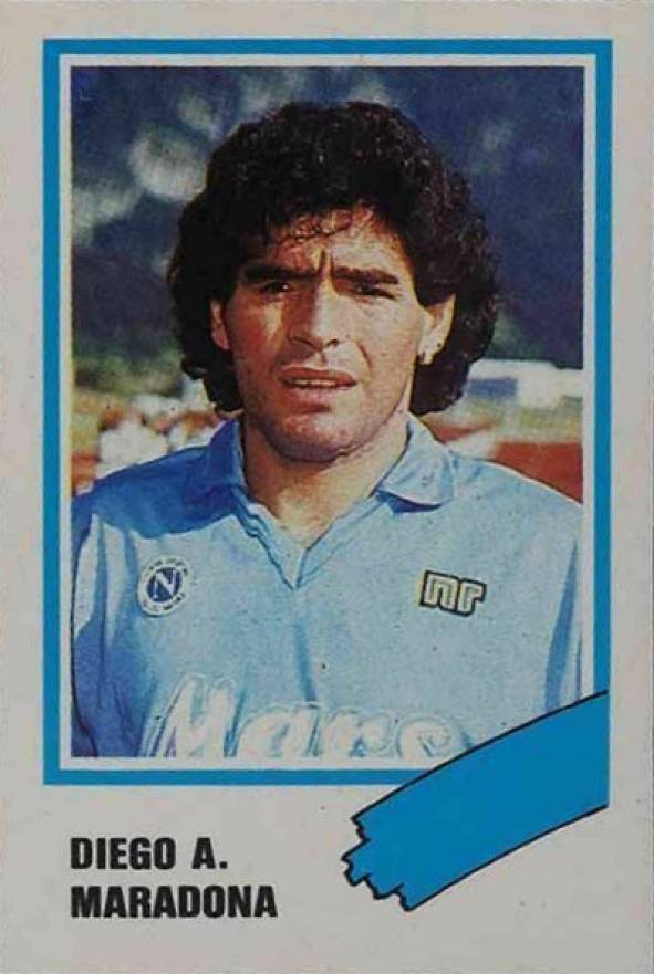 1988 Euroflash Calcio '89  Diego Maradona #202 Soccer Card