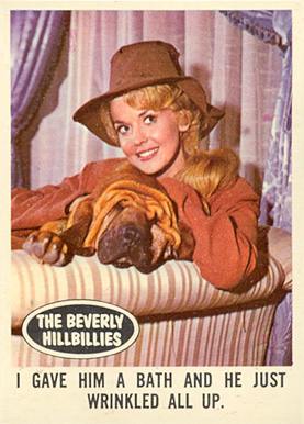 1963 Beverly Hillbillies I gave him a bath... #18 Non-Sports Card