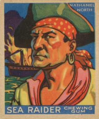 1933 Sea Raiders Nataniel North #36 Non-Sports Card