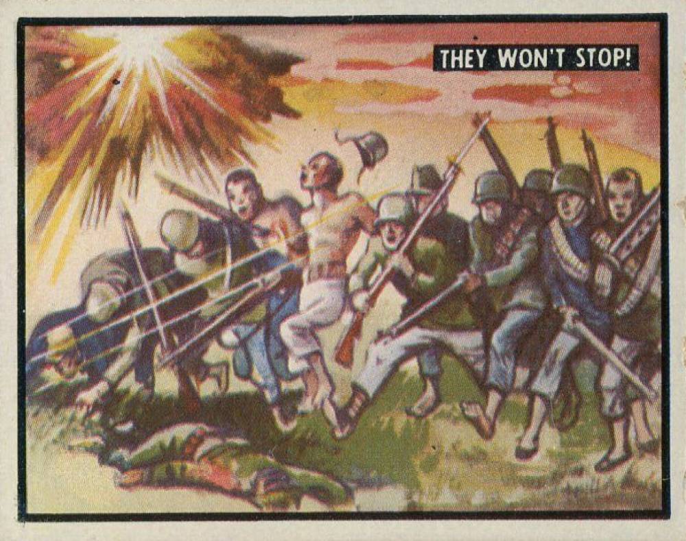 1950 Topps Freedom War They Won't Stop #28 Non-Sports Card