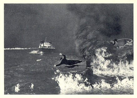 1965 James Bond Always burn your boats.. #38 Non-Sports Card