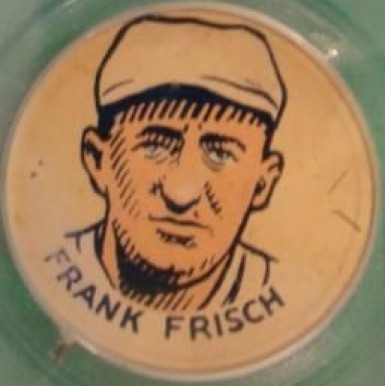 1930 Cracker Jack Pins Frank Frisch # Baseball Card