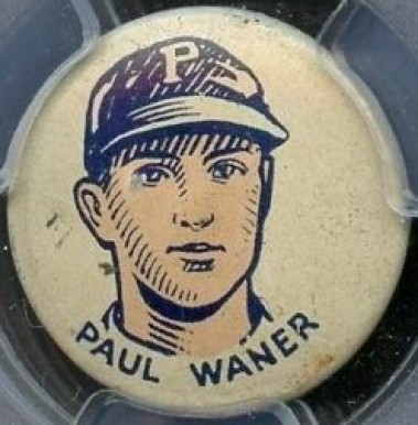 1930 Cracker Jack Pins Paul Waner # Baseball Card