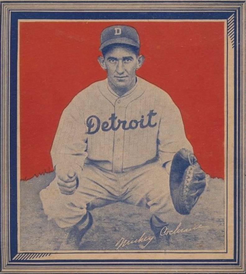 1935 Wheaties Series 1 Mickey Cochrane # Baseball Card