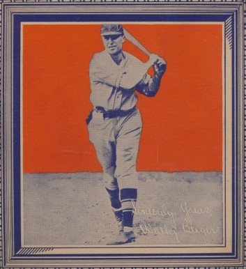 1935 Wheaties Series 1 Walter Berger # Baseball Card