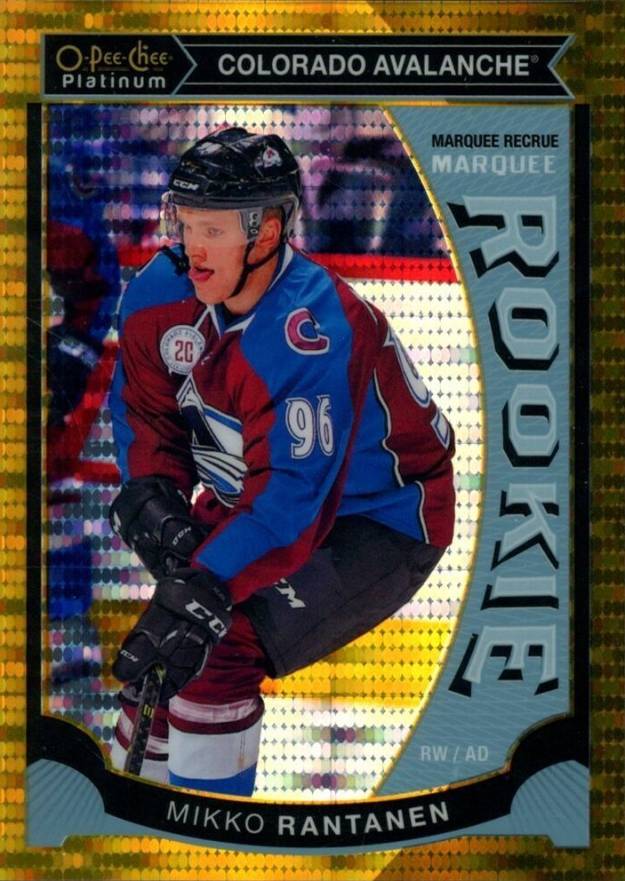 2015 O-Pee-Chee Platinum Marquee Rookies Mikko Rantanen #M42 Hockey Card