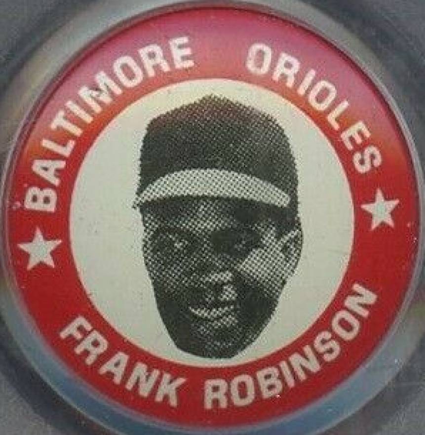 1969 MLBPA Pins Frank Robinson # Baseball Card