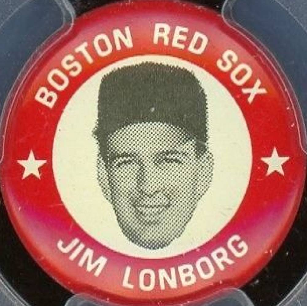 1969 MLBPA Pins Jim Lonborg # Baseball Card