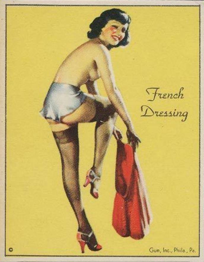 1944 American Beauties French dressing #11 Non-Sports Card