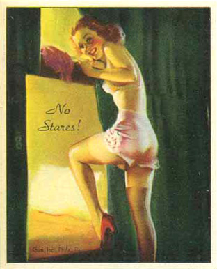 1944 American Beauties No stares! #14 Non-Sports Card