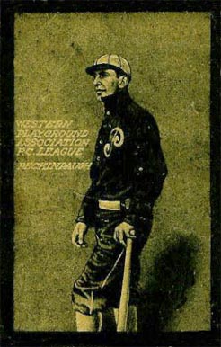 1911 Western Playground Association (Minors) Roger Peckinpaugh #29 Baseball Card
