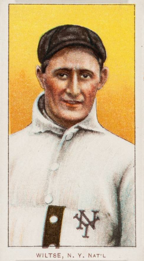 1909 White Borders Cycle 460 Wiltse, N.Y. Nat'L #519 Baseball Card