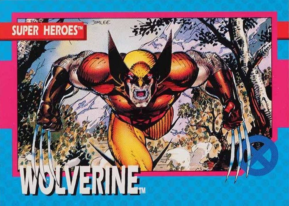1992 Impel X-Men Series 1 Wolverine #2 Non-Sports Card