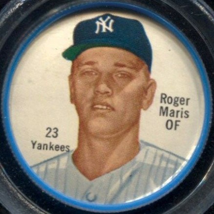 1962 Shirriff Coins Roger Maris #23 Baseball Card