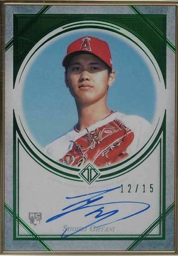 2018 Topps Transcendent Transcendent Collection Autographs Shohei Ohtani #TCASO Baseball Card