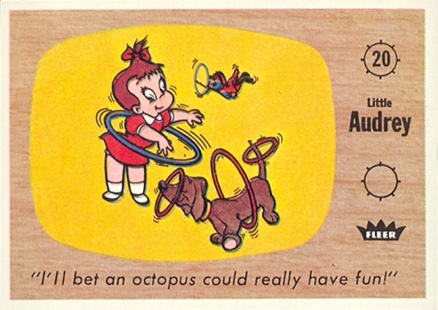 1960 Fleer Casper I'll bet an octopus... #20 Non-Sports Card