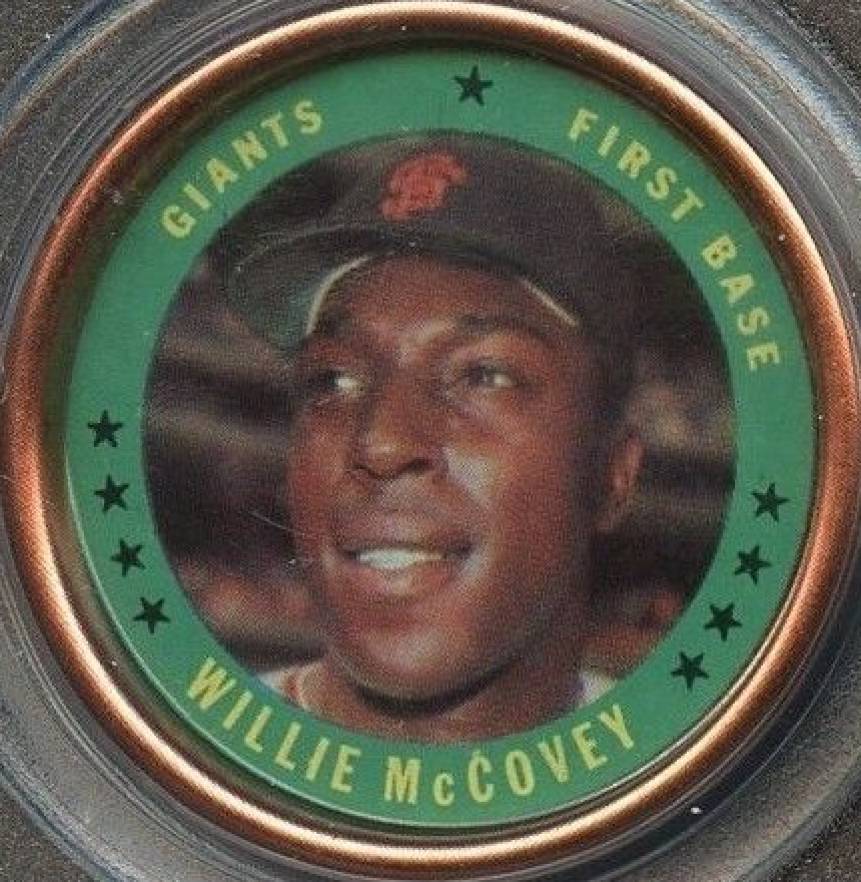 1971 Topps Coins Willie McCovey #57 Baseball Card