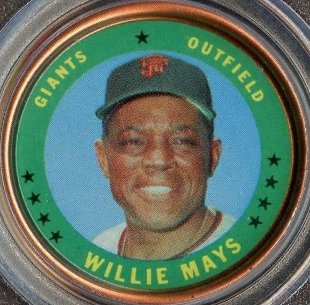 1971 Topps Coins Willie Mays #153 Baseball Card