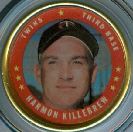 1971 Topps Coins Harmon Killebrew #100 Baseball Card