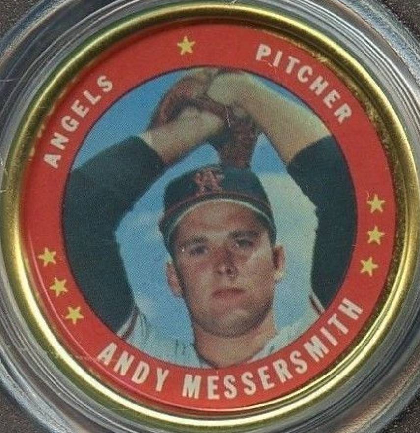 1971 Topps Coins Andy Messersmith #112 Baseball Card