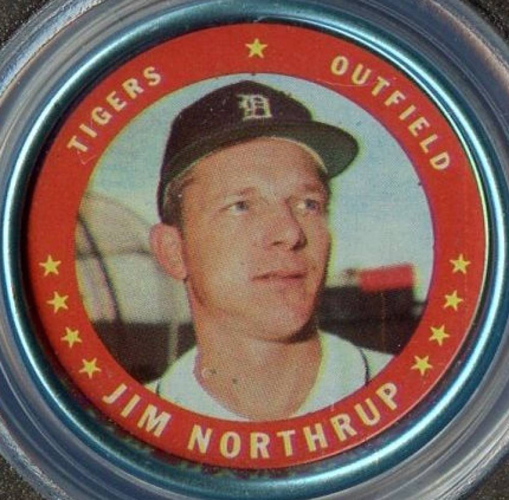 1971 Topps Coins Jim Northrup #82 Baseball Card