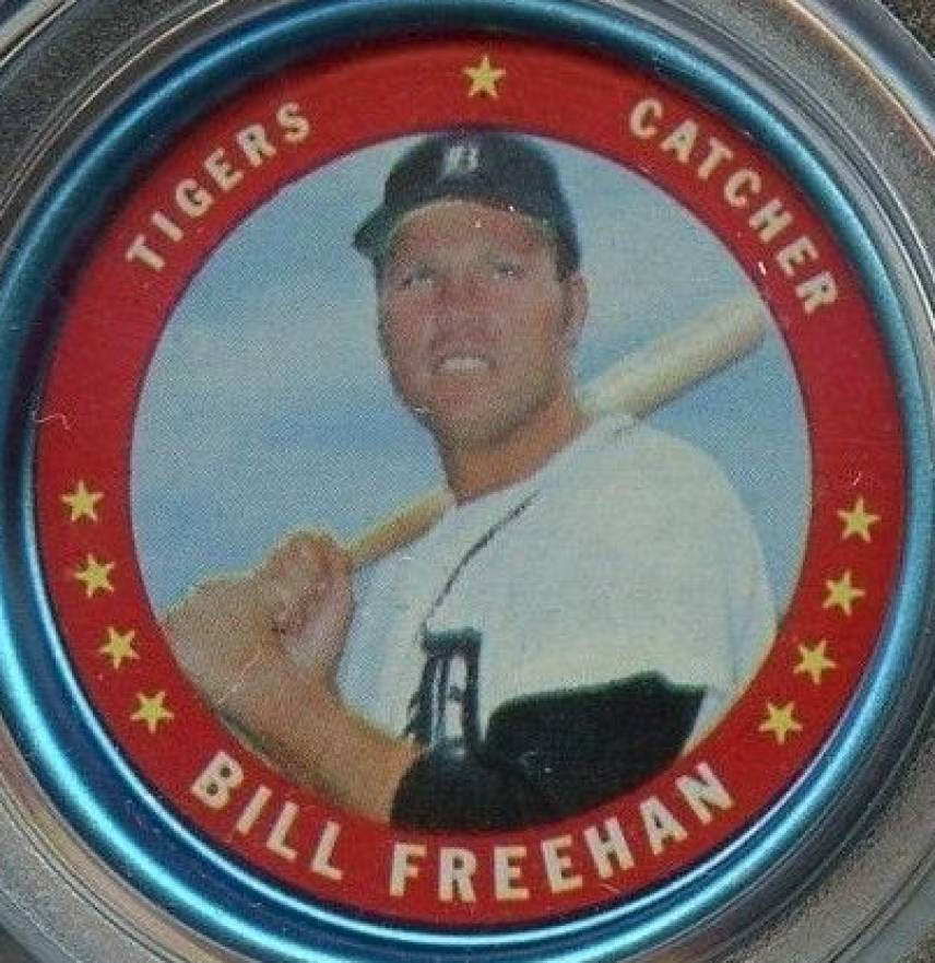 1971 Topps Coins Bill Freehan #38 Baseball Card