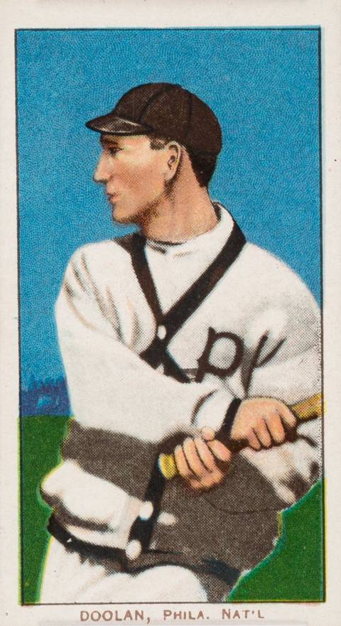 1909 White Borders Cycle 460 Doolan, Phila. Nat'L #138 Baseball Card