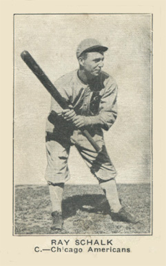 1921 Witmor Candy Ray Schalk # Baseball Card