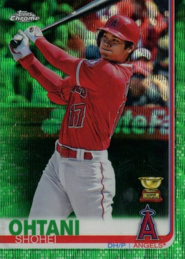 2019 Topps Chrome Shohei Ohtani #1 Baseball Card
