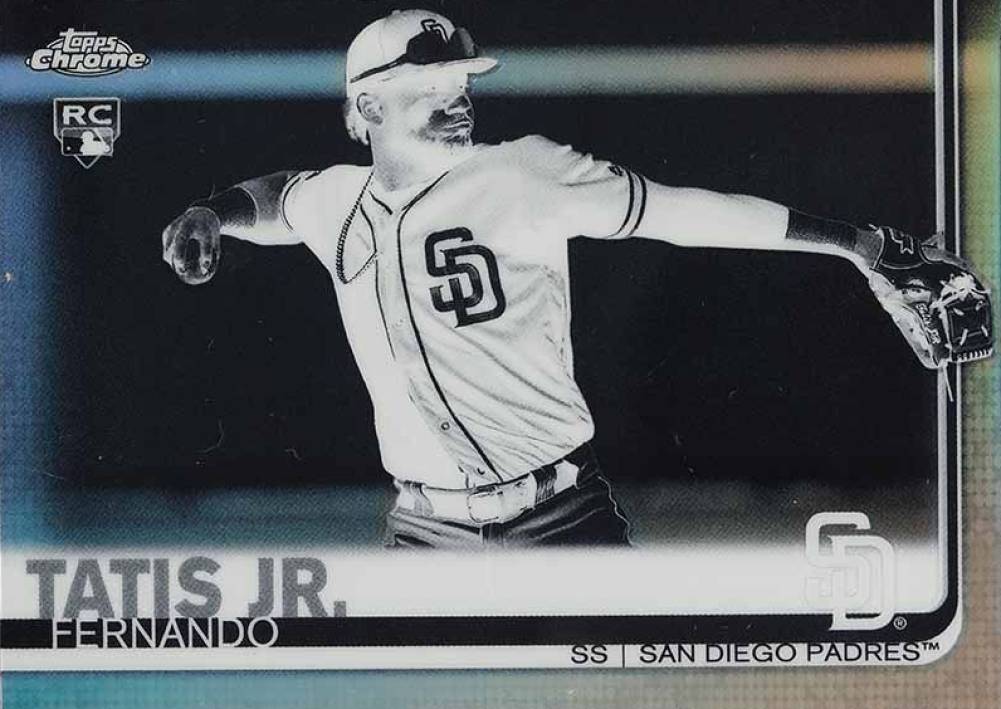 2019 Topps Chrome Fernando Tatis Jr. #203 Baseball Card