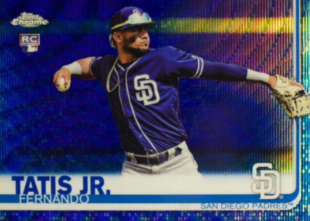 2019 Topps Chrome Fernando Tatis Jr. #203 Baseball Card