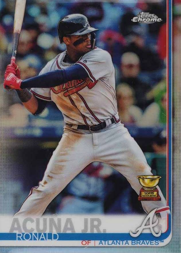 2019 Topps Chrome Ronald Acuna Jr. #117 Baseball Card