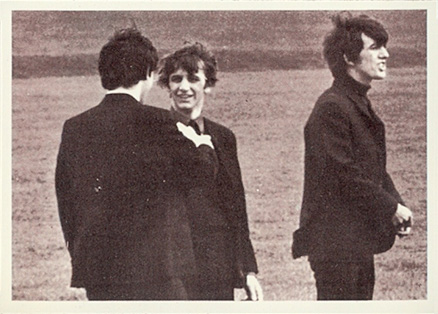 1964 Beatles Movie Paul & George getting ready... #27 Non-Sports Card