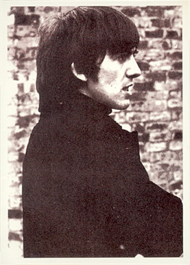 1964 Beatles Movie Here is a close-up of George... #4 Non-Sports Card