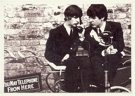 1964 Beatles Movie Ringo Starr is having a one-way conversation... #10 Non-Sports Card