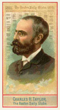 1888 Allen & Ginter American Editors-Small Charles Taylor #48 Non-Sports Card