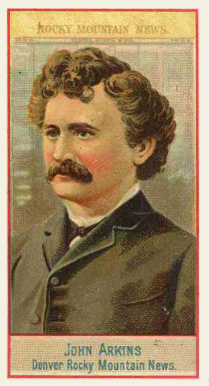 1888 Allen & Ginter American Editors-Small John Arkins #3 Non-Sports Card