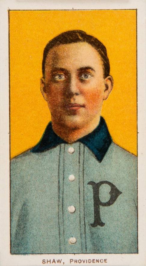 1909 White Borders Cycle 350 Shaw, Providence #441 Baseball Card
