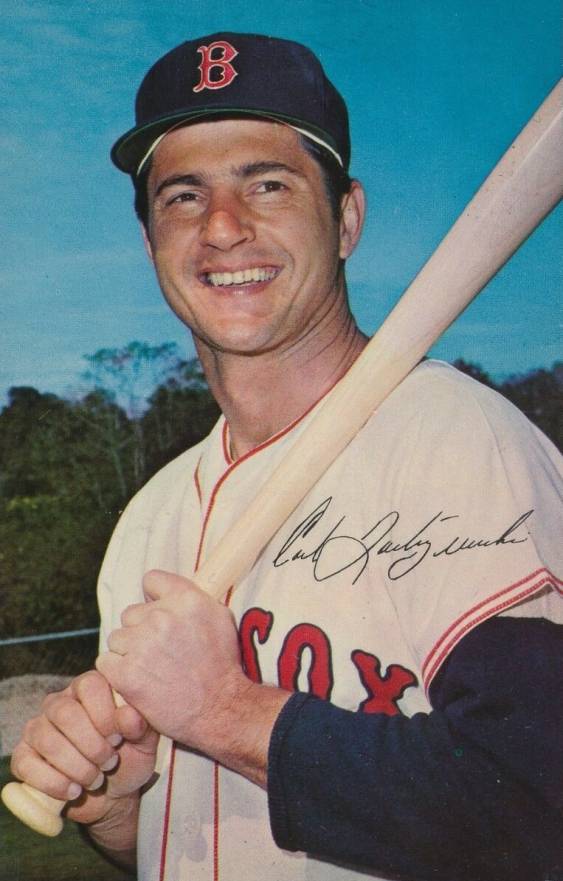 1970 Red Sox Color Photo Postcards Carl Yastrzemski # Baseball Card