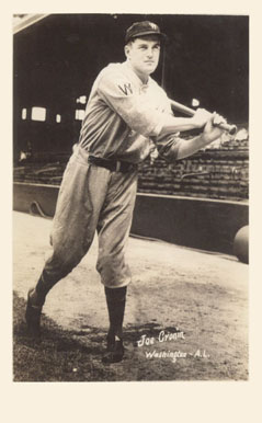 1933 Worch Cigar Joe Cronin # Baseball Card
