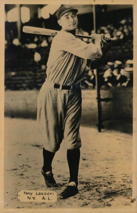 1933 Worch Cigar Tony Lazzeri # Baseball Card