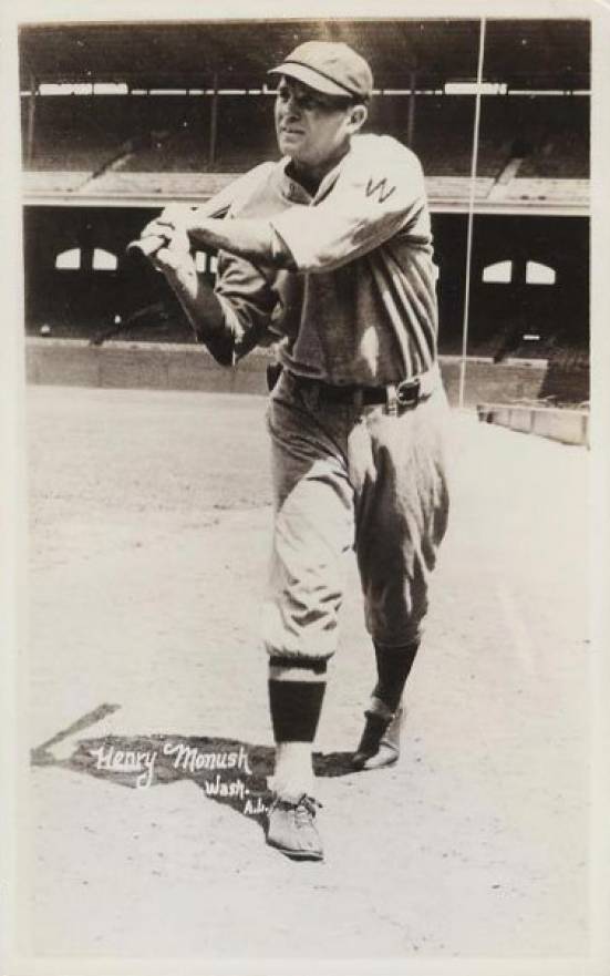 1933 Worch Cigar Henry Manush # Baseball Card