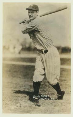 1933 Worch Cigar Earle Combs # Baseball Card
