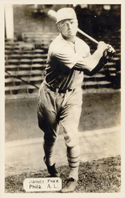 1933 Worch Cigar James Foxx # Baseball Card