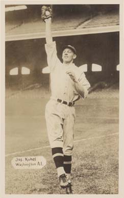 1933 Worch Cigar Jos. Kuhel # Baseball Card