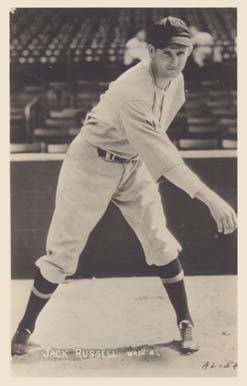 1933 Worch Cigar Jack Russell # Baseball Card